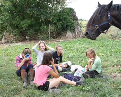 Girls picnic xc